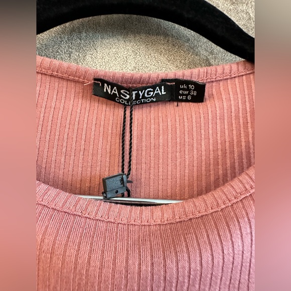 NastyGal Pink Bodysuit - Picture 2 of 3